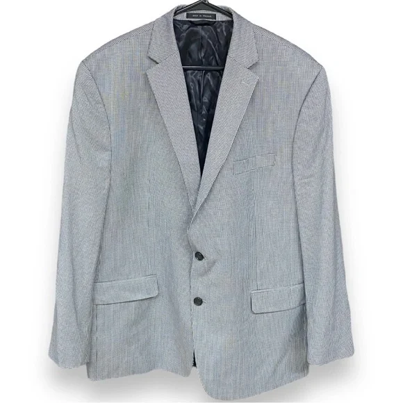 LAUREN RALPH LAUREN Mini Houndstooth Sports Jacket 46 R - Picture 2 of 10